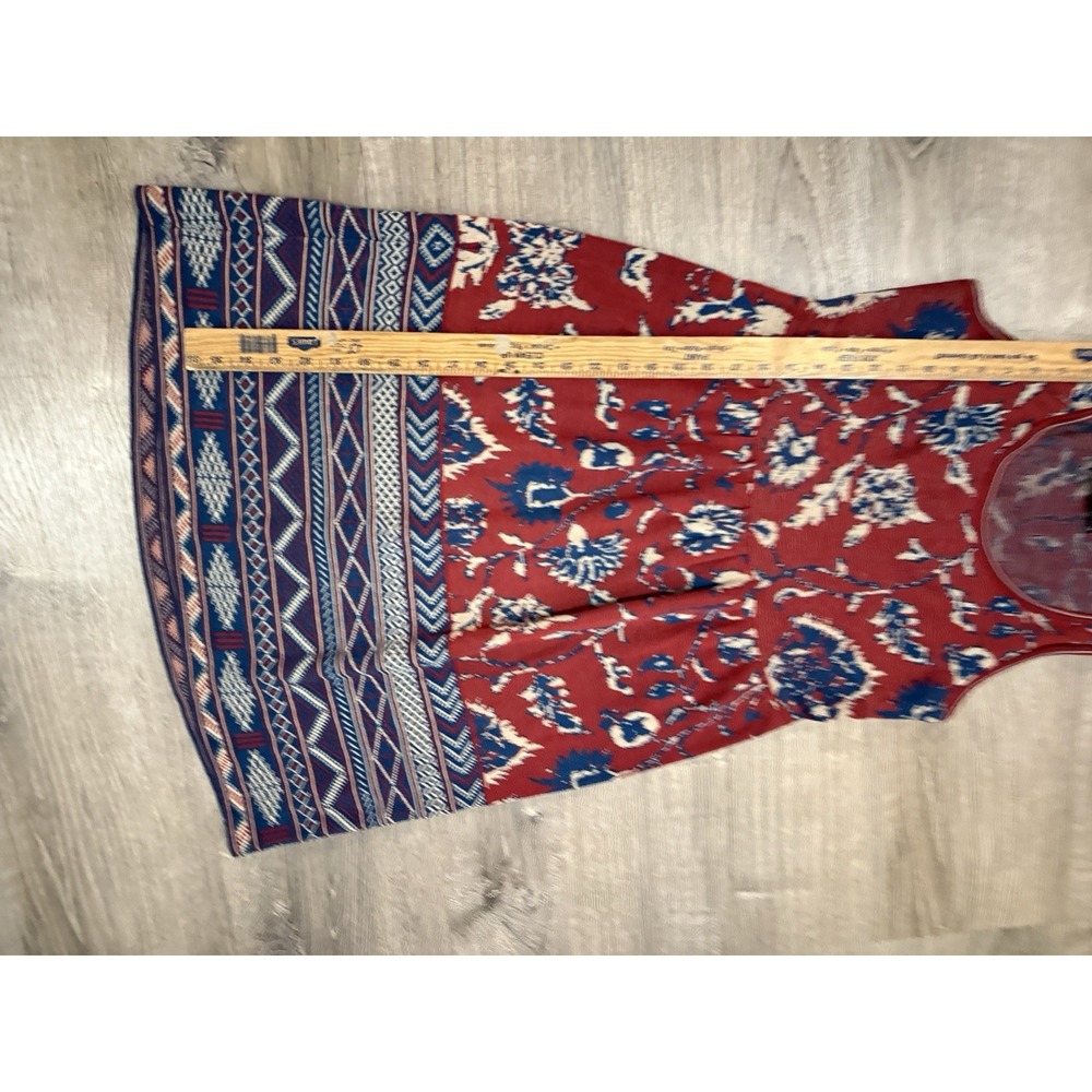 Peruvian Connection Dress Knit Floral Tank M - Picture 6 of 10
